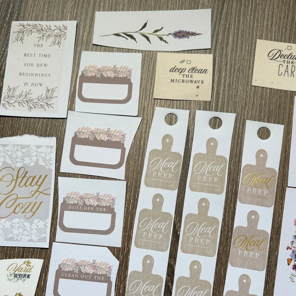 ❤️$4 Home Not So Mystery Happy Planner Sticker Set